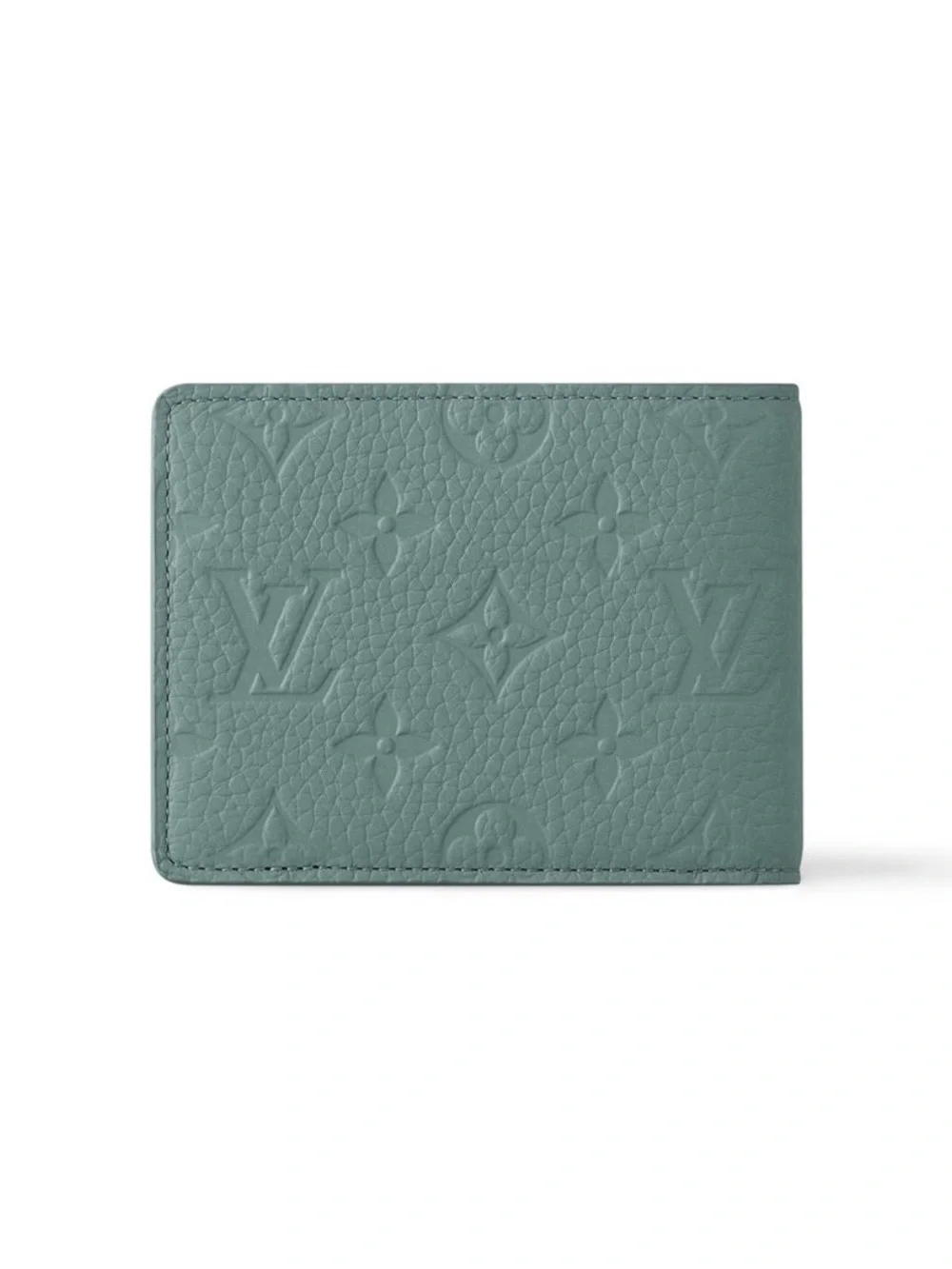 Louis Vuitton Sage Green Multiple Wallet in Taurillon Leather *Limited Edition* - Picture 3 of 4